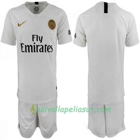 Jalkapallo Pelipaidat Paris Saint Germain Lasten Vieraspaita 2018-2019 Lyhythihainen